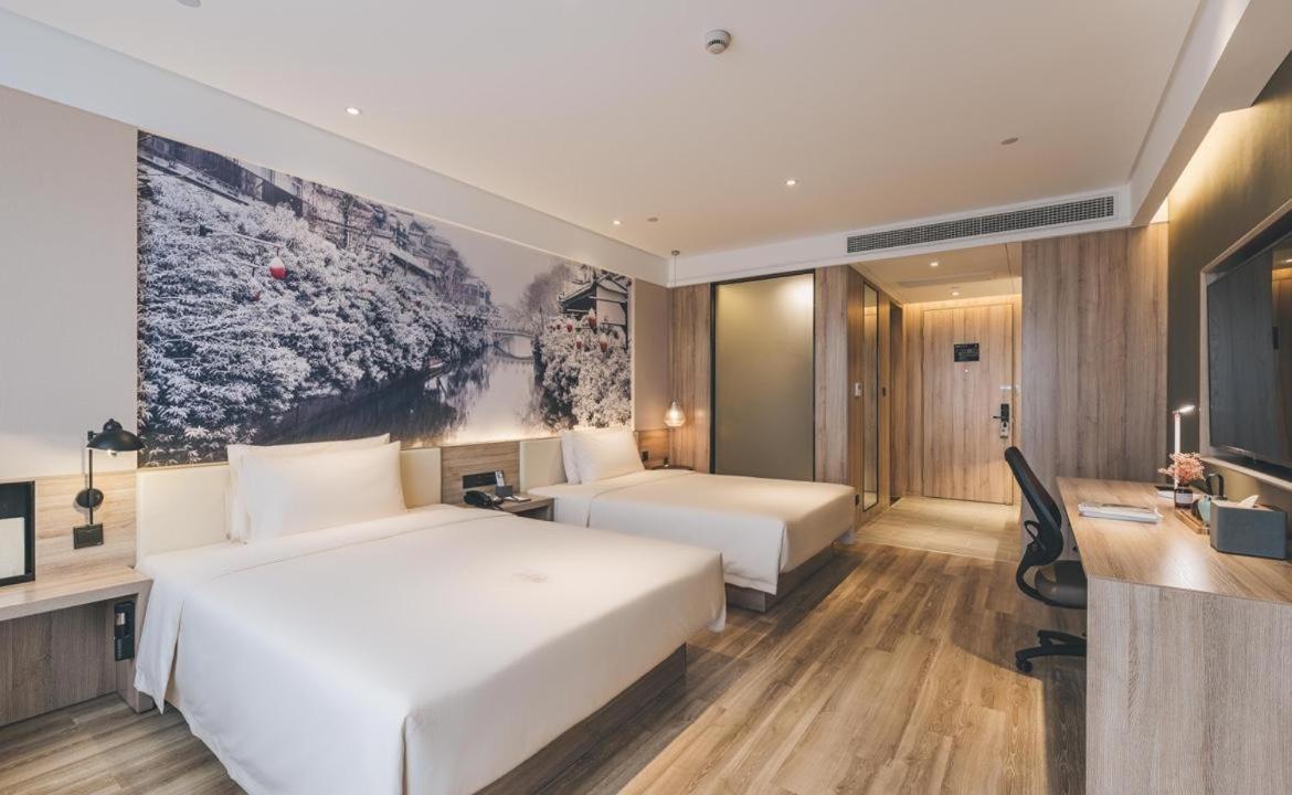 Atour Hotel Nanjing Xianlin Avenue Jinma Road Exteriör bild